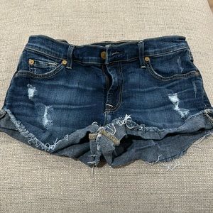 7 for all mankind Jean shorts